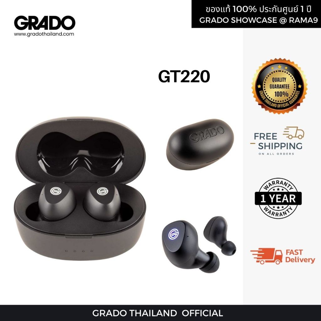 Grado Wireless Series รุ่น GT220 หูฟังไร้สายTrueWireless