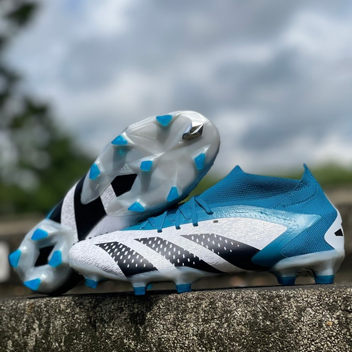 รองเท้า สตั๊ด อดิดาส Adidas Predator Accuracy .1 FG พรีเดเตอร์ ตัวใหม่ ล่าสุด หุ้มข้อ แถมฟรี ถุงผ้า 