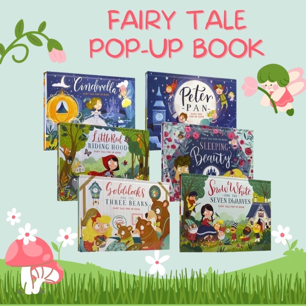 หนังสือชุด Fairy Tale Pop-up Book หนังสือเด็กภาษาอังกฤษ หนังสือลูกเล่น