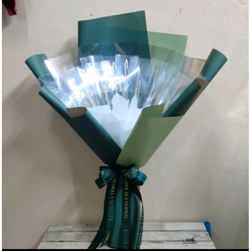 ช่อเปล่าใสธนบัตร 10,20,30, - รูปที่ 2