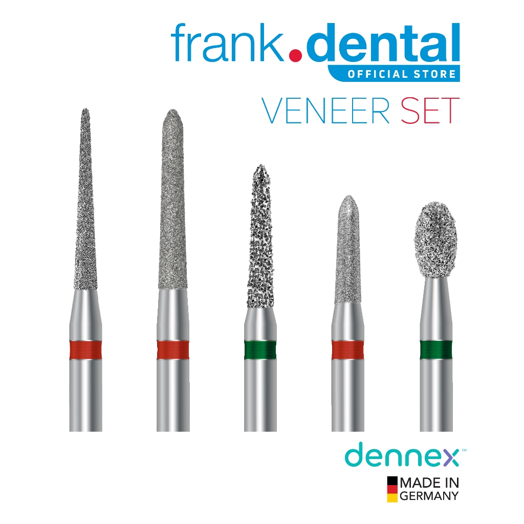 Frank Dental ชุดหัวกรอ Masterclass Veneer  by Dennex