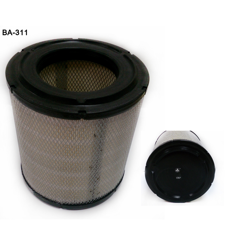 BlackClubs ไส้กรองอากาศฮีโน่ DUTRO WU410, 420R  6ล้อ         รหัส BA311