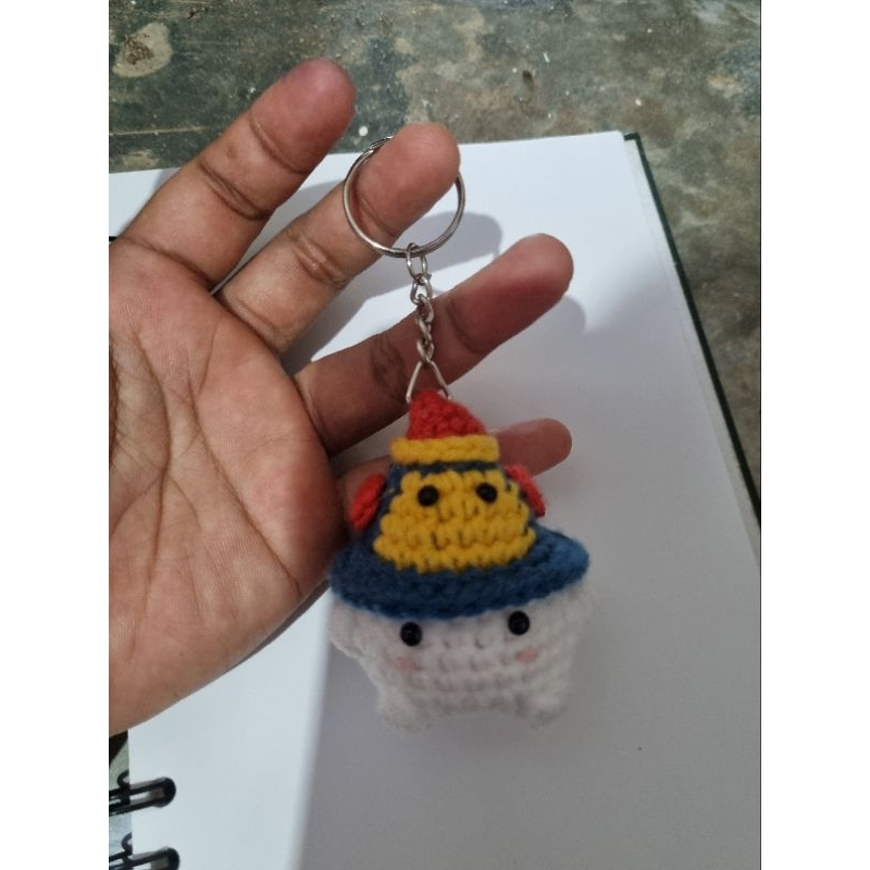 พวงกุญแจ #ไหมพรม  #crochet #treasure