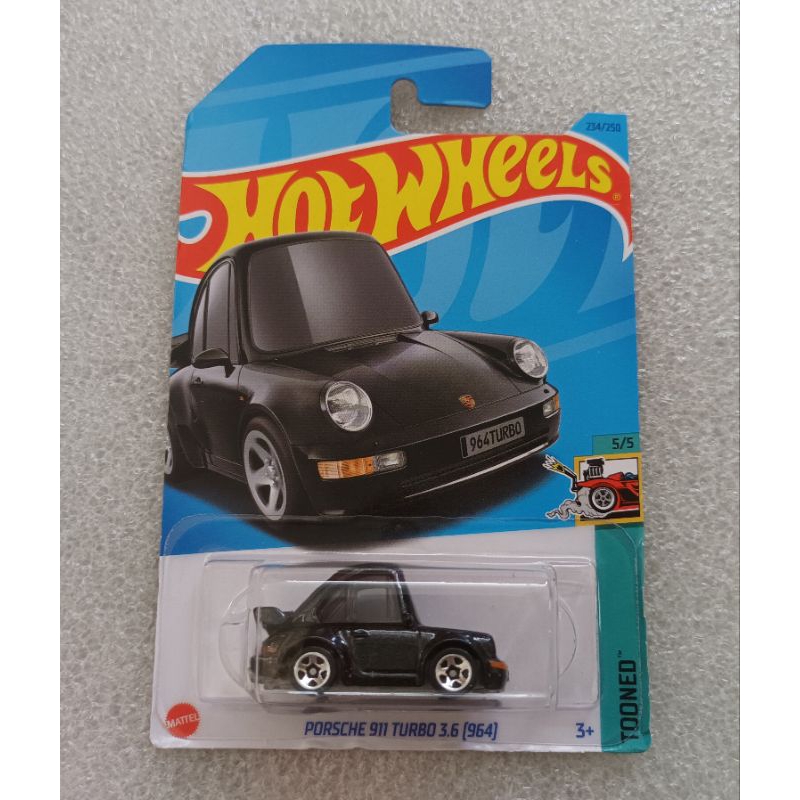 Hotwheels porsche 911 turbo 3.6 (964)