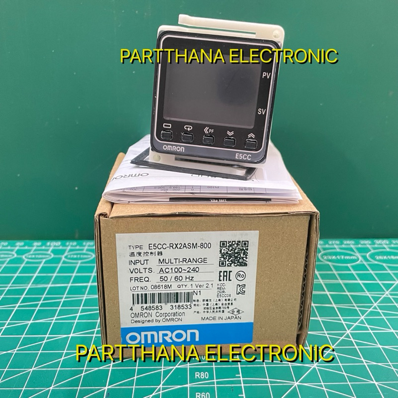 E5CC-RX2ASM-800 เครื่องควบคุมอุณหภูมิ❗️พร้อมส่งในไทย🇹🇭🚚