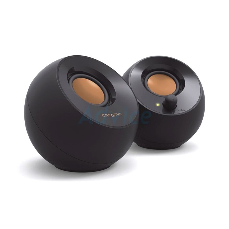 ลำโพง CREATIVE (PEBBLE) Black