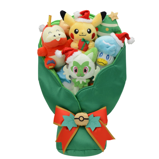 [Direct from Japan] Pokemon Plush Bouquet Paldea's Christmas Market 2023 Japan NEW
