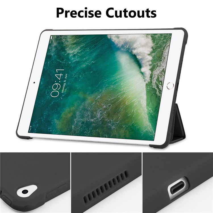 🇹🇭Ekcam เคสสำหรับ ไอแพด Air4 Air5 Pro11 Gen7 Gen8 Gen9 Gen10 Air1/2 Gen5/6 mini6 Air3/Pro 10.5 for iPad เคส ซิลิก้าเจล - รูปที่ 2