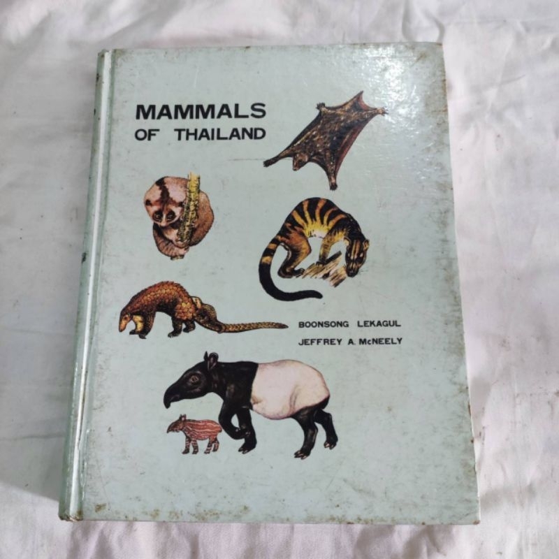 📚หนังสือ มือสอง MAMMALS of THAILAND