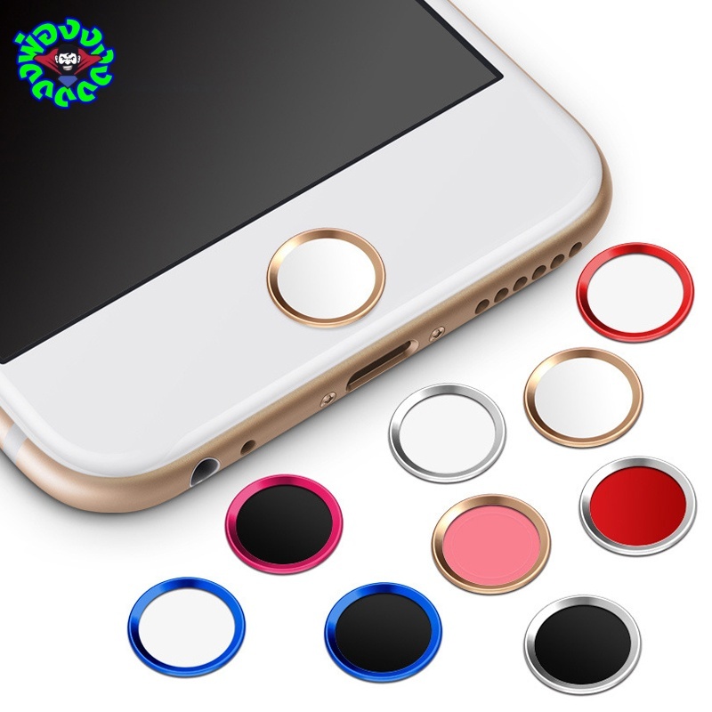 ตัวครอบปุ่มโฮมถนอม Iphone แบบสแกนลายนิ้วมือได้
