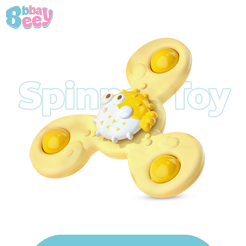 BAY Spinner Toy ของเล่นอาบน้ำ ติดผนังได้ สปินเนอร์หมุน ฝึกกล้ามเนื้อมือ