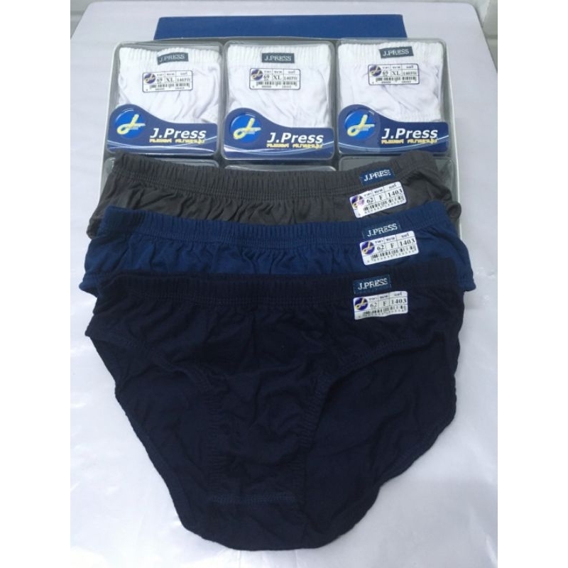 กางเกงใน JPress  ขอบยางและขอบผ้า​ ราคาต่อ​ 1ตัว