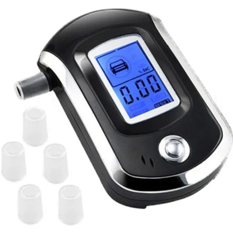 NEW  เครื่องเป่าแอลกอฮอล์ เครื่องเป่าวัดแอลกอฮอล์ Digital Breath Alcohol Tester meter AT-6000 ราคา ถูกที่สุด ดีลบีเคเค แกลเลอรีภาพที่ 6