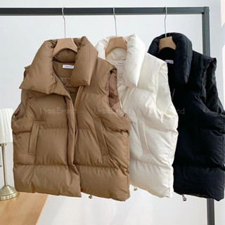 4 สี / Winter Coat โค้ท เสื้อโค้ท กั๊ก ชุดคลุมแขนกุด รุ่น เส…