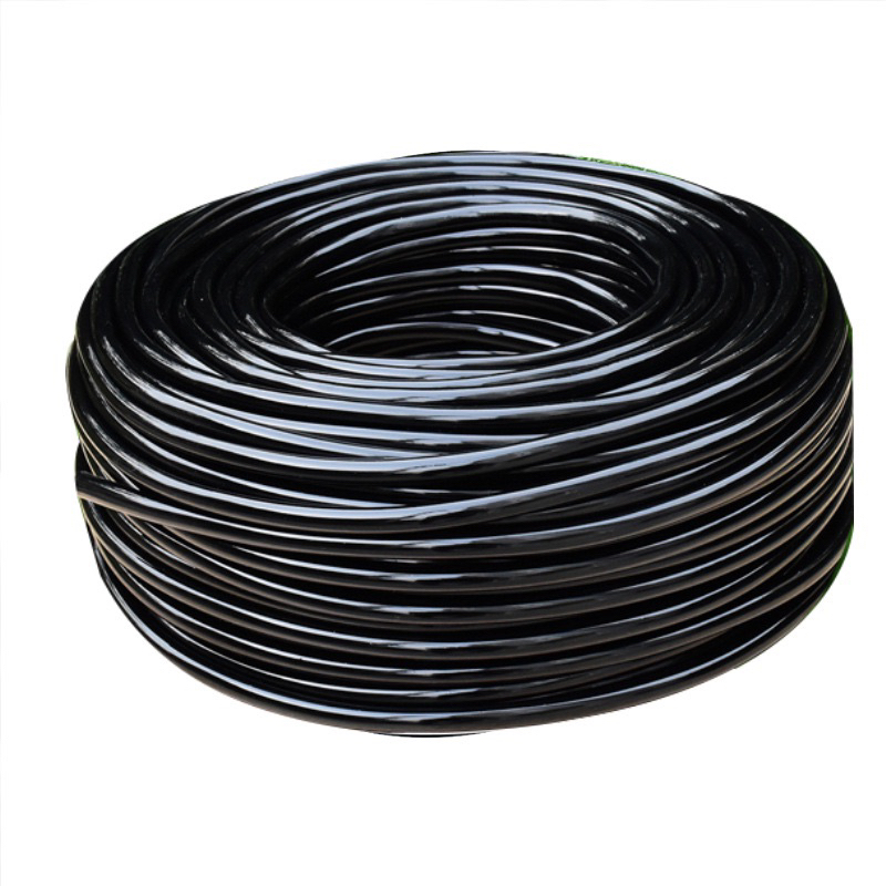 สายไมโคร PVC ขนาด 3/5มม. - 5/7มม. 12มม. ความยาว 100 เมตร (สีดำเงา)