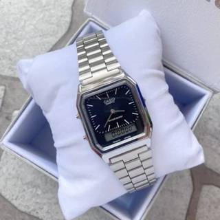 นาฬิกาแฟชั่น กันน้ำ (ฟรีกล่อง) นาฬิกาข้อมือผู้ชายและผู้หญิง …