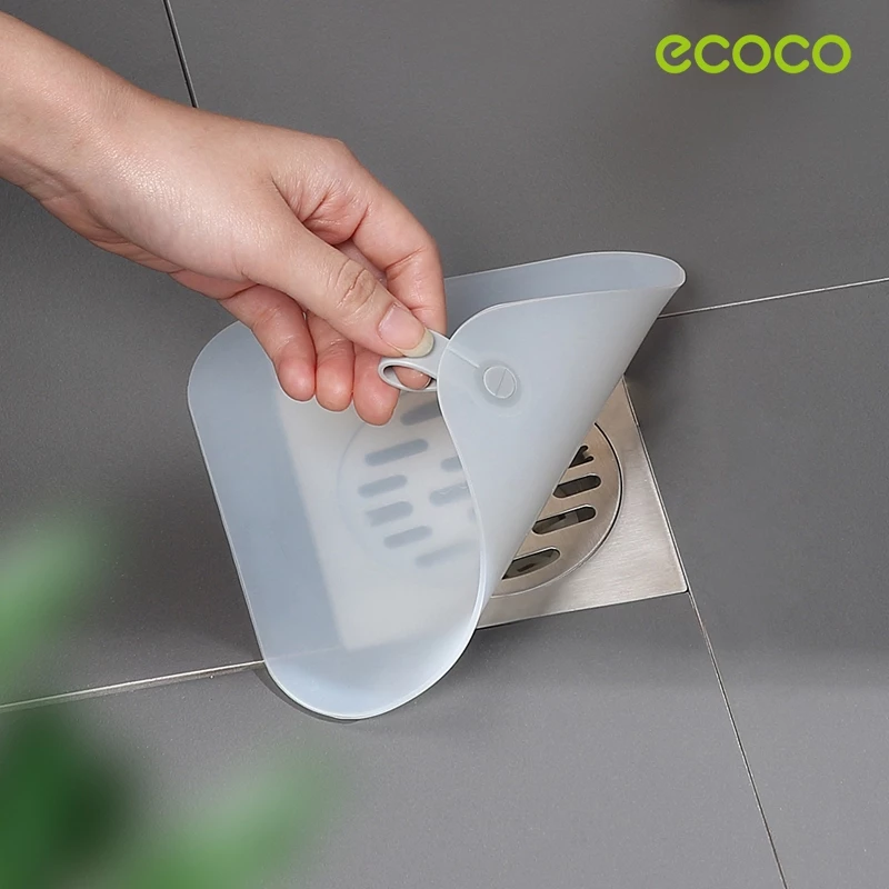 [พร้อมส่ง]ECOCO ซิลิโคนปิดท่อระบายน้ํา แบบหนา ฝาท่อระบายน้ําในห้องน้ํา ฝาปิดท่อน้ำ