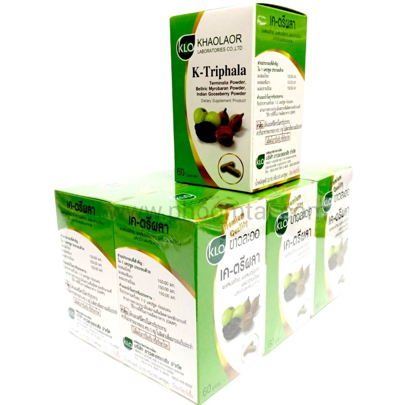 เค-ตรีผลา  60แคปซูล ขาวละออ - รูปที่ 2