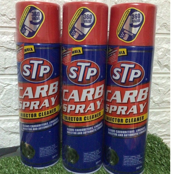 STP สเปรย์ทำความสะอาด คาร์บูเรเตอร์ ปีกผีเสื้อและหัวฉีด Carb Spray 450มล.