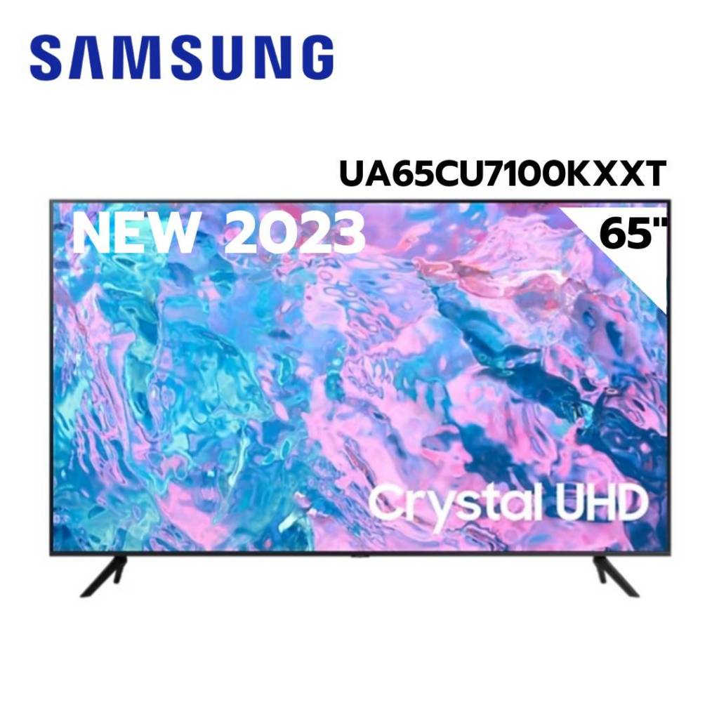 SAMSUNG TV Crystal UHD 4K SMART TV รุ่น UA65CU7100KXXT ขนาด 65 นิ้ว  (NEW 2023)