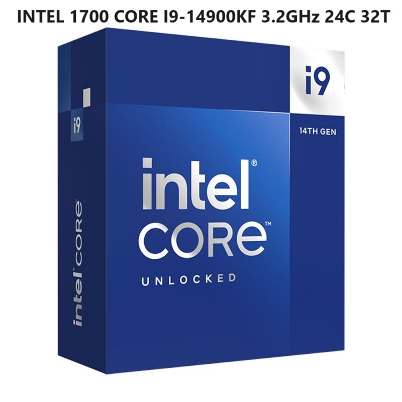 CPU (ซีพียู) INTEL CORE I9 14900KF 3.20GHz 24C/32T (SOCKET LGA 1700) (ระบบระบายความร้อนไม่รวมอยู่ในส