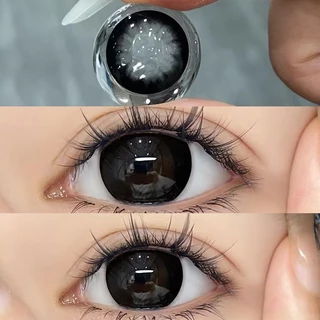 【2คู่ลด฿8 และแถม ที่หนีบกับตลับ✅】Midroo 🍭 คอนแทคเลนส์ Big Eyes Brown/ Black กรองแสงขนาดมินิ 1คู่🌷-14.5mm