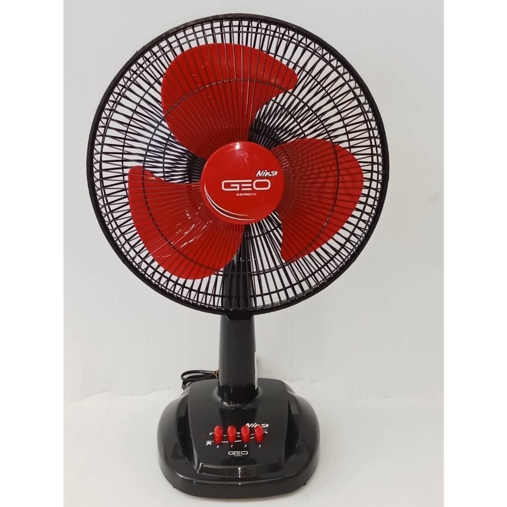 GEO พัดลมตั้งโต๊ะ 12 นิ้ว 3 ใบพัด GEO12B