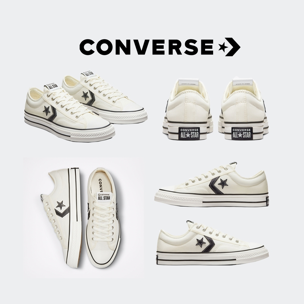 [ลด30% เก็บโค้ด 2509FASHDD] CONVERSE Star Player 76 (Premium Canvas) ox รองเท้าผ้าใบ คอนเวิร์ส แท้
