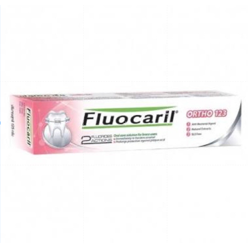 Fluocaril Ortho 123 ฟลูโอคารีล ออริจินัล แถมแปรง 200g และ สำหรับคนจัดฟัน น้ำยาบ้วนปาก 500 ml, ยาสีฟัน 100 ml ราคา ถูกที่สุด ดีลบีเคเค แกลเลอรีภาพที่ 9