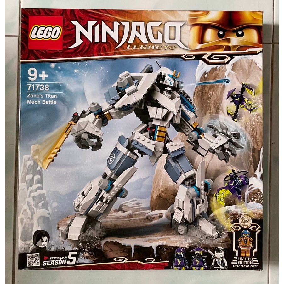 71738 Lego Ninjago Legacy Zane's Titan Mech Battle