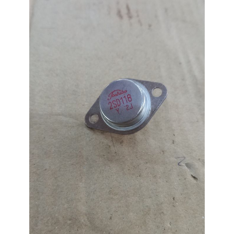 ทรานซิสเตอร์ #2SD118#D118 TR3NTO3-T-NT:Si:AF PO:Pd100W