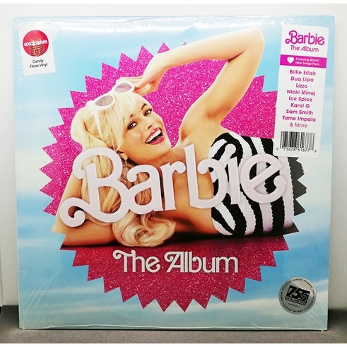 แผ่นเสียง Various Barbie ชุด The Album Target Exclusive 1LP Candy Floss Pink Vinyl *แผ่นใหม่ มือหนึ่