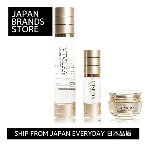 [ส่งตรงจากญี่ปุ่น] Mimura "Human Stem Cell Culture Solution Set Skin Care (โลชั่น, เซรั่ม, ครีม)" มอ