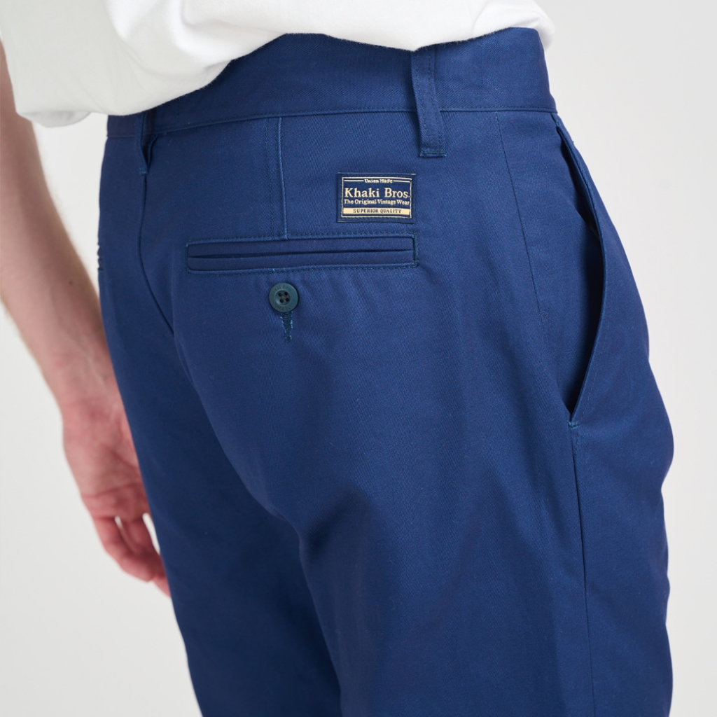 Khaki Bros – Chino Slim Fit – กางเกงชิโน่ขายาว ทรง Slim Fit – KM23B006 ราคา ถูกที่สุด ดีลบีเคเค แกลเลอรีภาพที่ 8