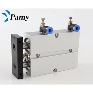 PAMY TN กระบอกลม Twin Rod Pneumatic Cylinder รุ่น TN16 TN20 TN25 TN32 คุณภาพสูง ส่งจากกรุงเทพ