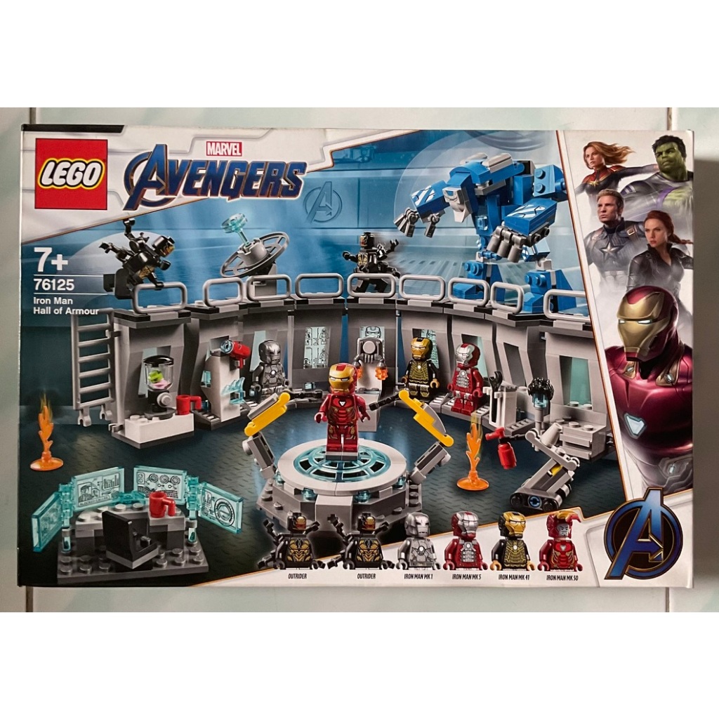 76125 Lego Super Heroes Avengers Endgame Iron Man Hall of Amor