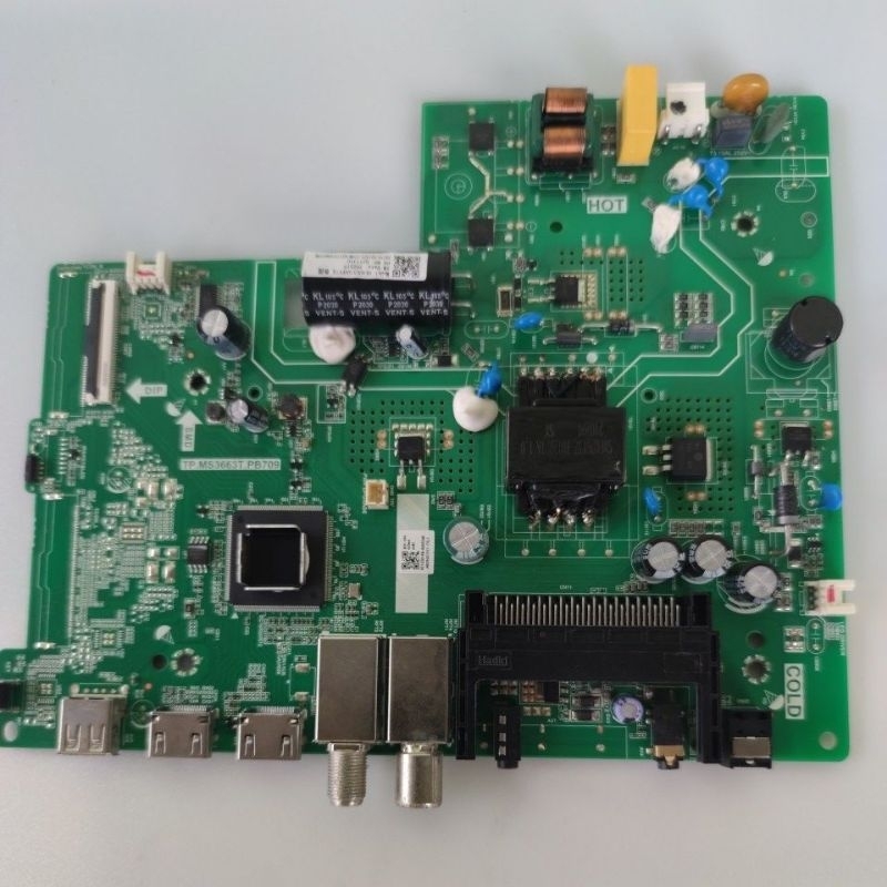 เมนบอร์ด ไฮเซ่นส์ Hisense 40A3100G ,  พาสบอร์ด TP.MS3663T.PB709