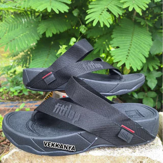 รองเท้าแตะ FITFLOP สายสลิงงานปายข่างโลโก้ปั่มสายพื่นนิ่มใส่สบายเท่าเบอร์36-44
