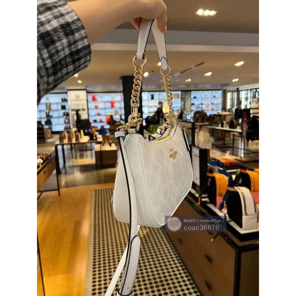 แท้💯% /outlet Teri กระเป๋าสะพายไหล่ผู้หญิงคลาสสิกและมีสไตล์ กระเป๋าถือ. มีสายสะพายยาว 1 เส้น ของขวัญผู้หญิง