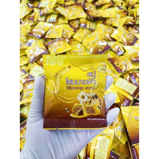 สบู่น้ำผึ่งโสมนางฟ้า แท้ 💯% 30 กรัม แพ็คเกจใหม่แบบซอง