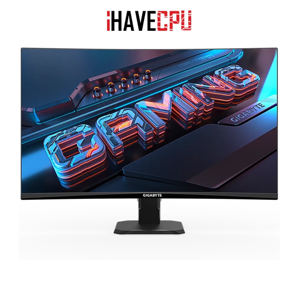 iHAVECPU MONITOR (จอมอนิเตอร์) GIGABYTE GS27FC - 27 FHD VA CURVED 180Hz