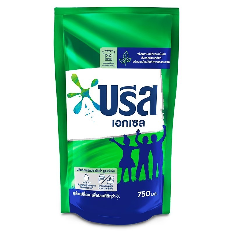 บรีส เอกเซล น้ำยาซักผ้า 670มล. Breeze Excel Liquid Detergent 670ml.