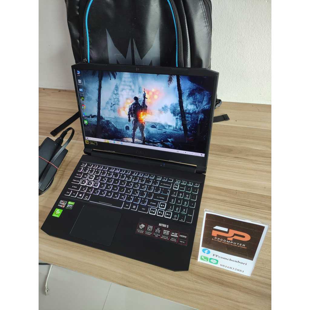 💻 โน๊ตบุ๊ค ACER NITRO RTX3060 เล่นเกมส์แรงๆ