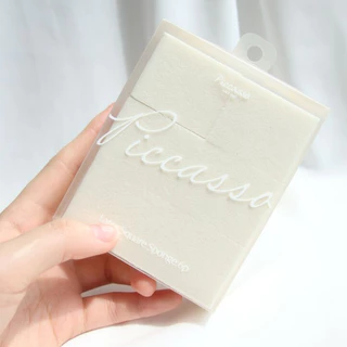 แท้💯พร้อมส่ง Piccasso Latex Square Sponge 6p ฟองน้ำตบรองพื้นที่ช่างแต่งหน้าเลือกใช้