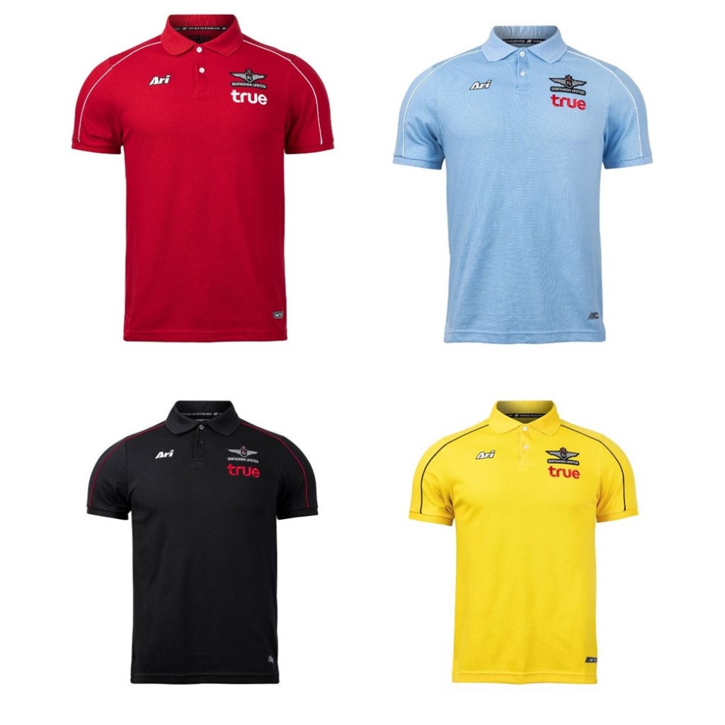 เสื้อโปโล สโมสรฟุตบอล ทรู แบงค็อก ยูไนเต็ด 2021 แท้ %ใหม่.ป้ายห้อย