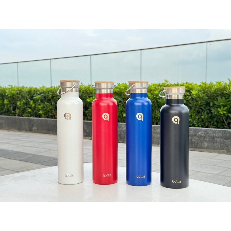 Qottle bottle stainless steel ขวดน้ำสแตนเลสหูหิ้ว 750ml