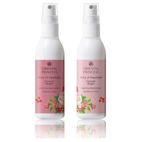 ฉีดตัว ฉีดผม Oriental princess Story of Happiness Hair Cologne Spray 100ml สเปรตัวหอม ฉีดผมหอม thumbnail 3