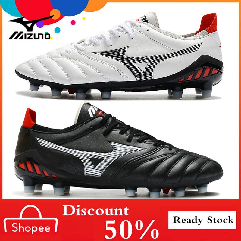 Mizuno Morelia Neo 3 FG ဘောလုံးဖိနပ် စတတ် (FG) ခြေညှပ်/အပေါ်ဖုံးပါ