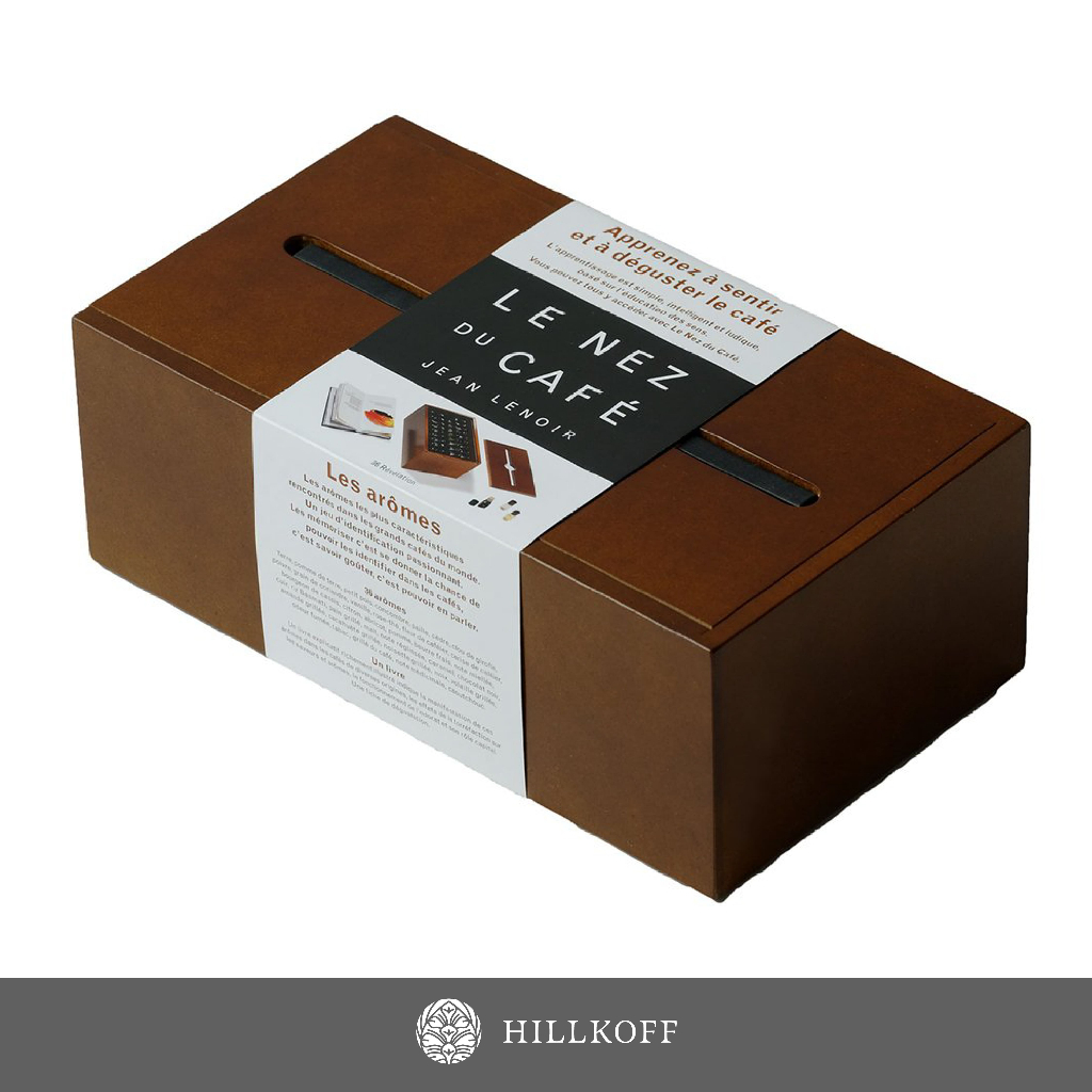 Hillkoff : ชุดดมกลิ่น 36 กลิ่น พร้อมหนังสืออธิบายกลิ่น Le Nez du Cafe ชุดฝึกดมกลิ่น
