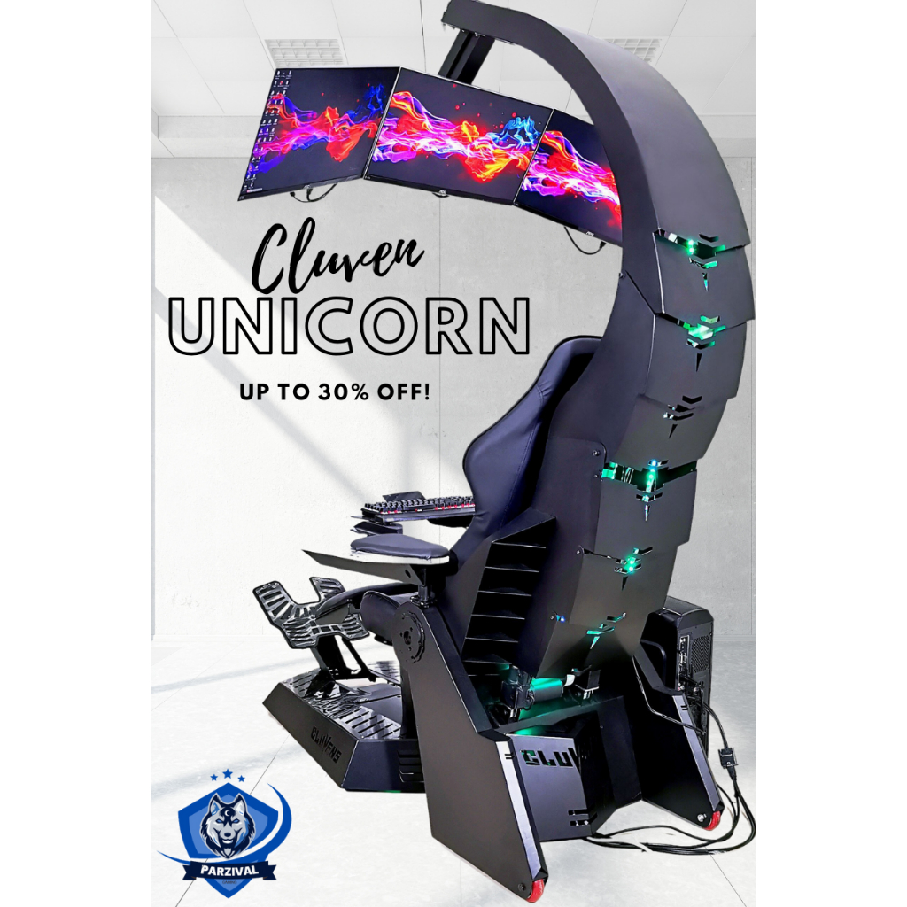 Secret Chair Unicorn 1.0 เก้าอี้เกมมิ่งเเนวนักบิน
